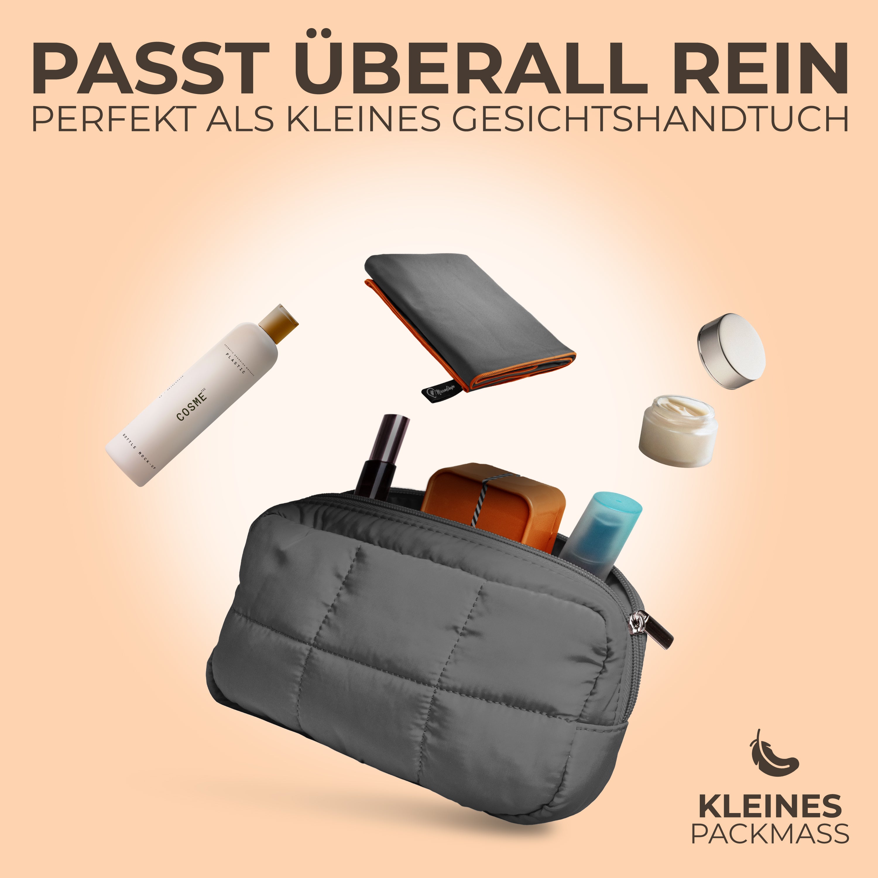 Ultraleichte und schnelltrocknende Mikrofaser Handtücher
