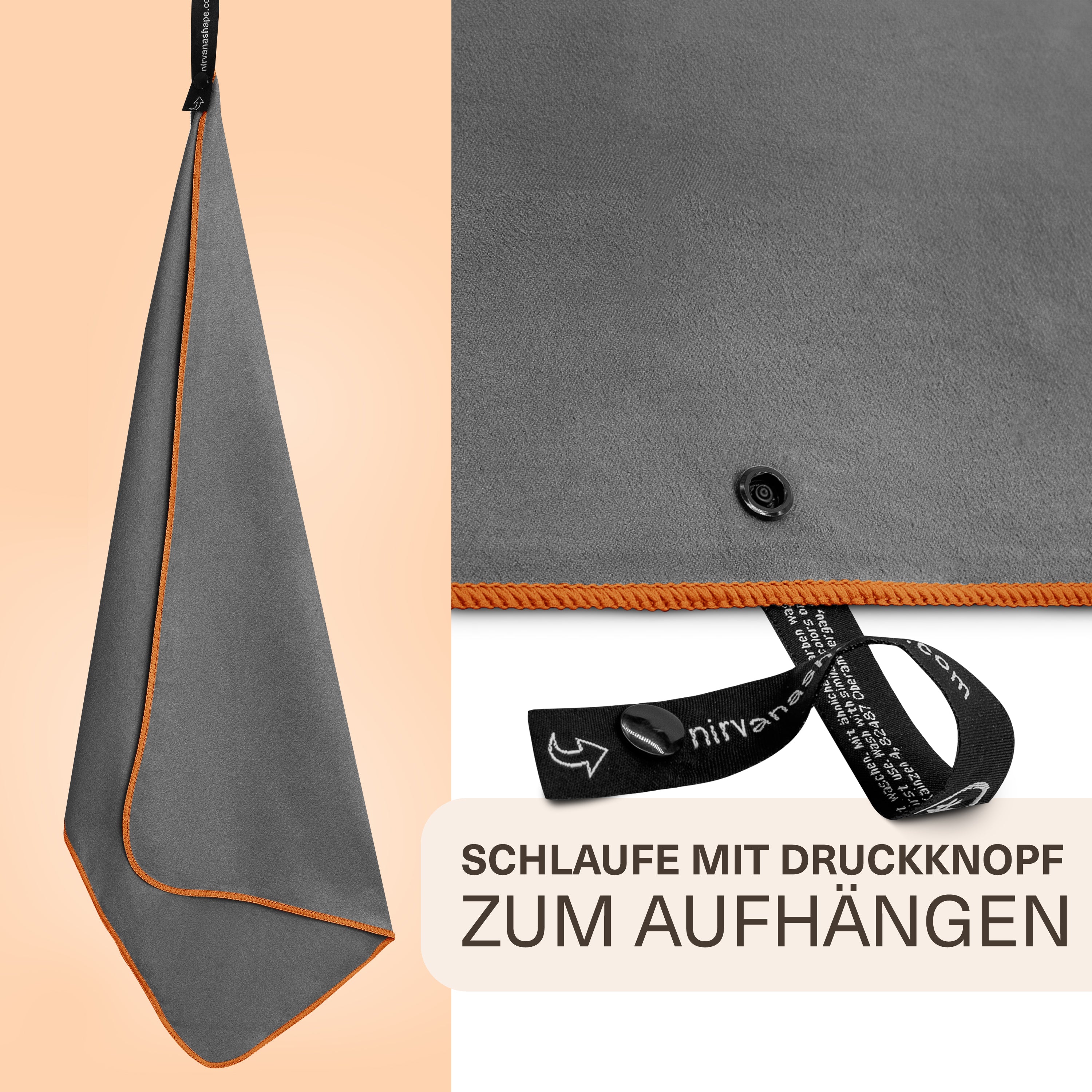Ultraleichte und schnelltrocknende Mikrofaser Handtücher