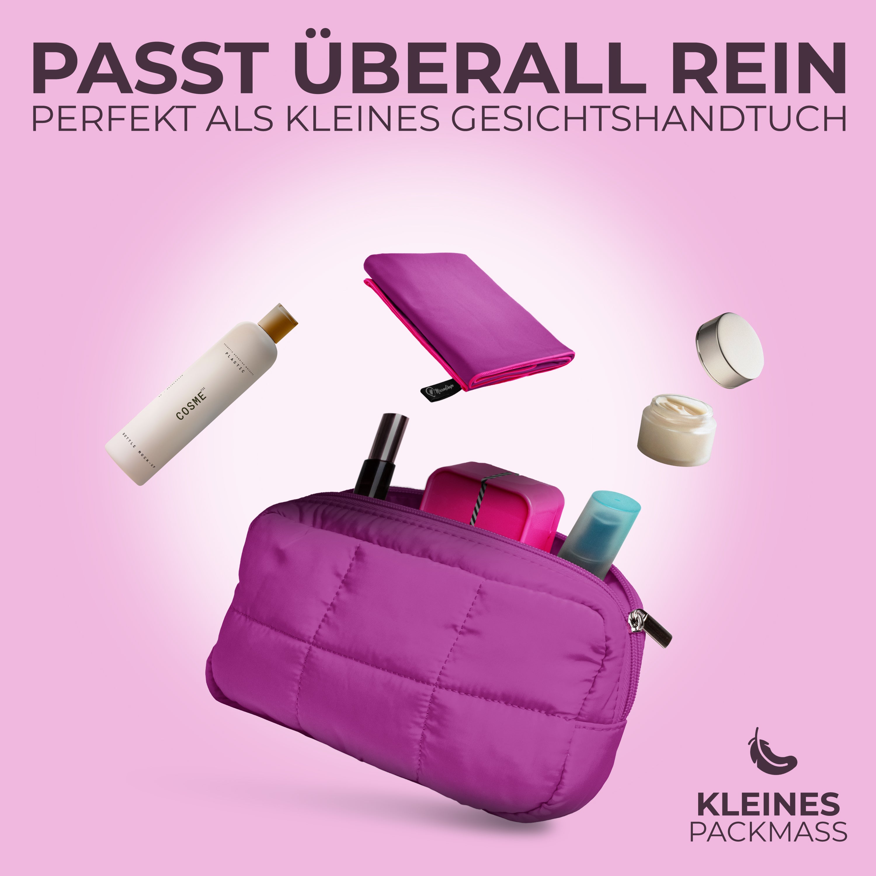 Ultraleichte und schnelltrocknende Mikrofaser Handtücher