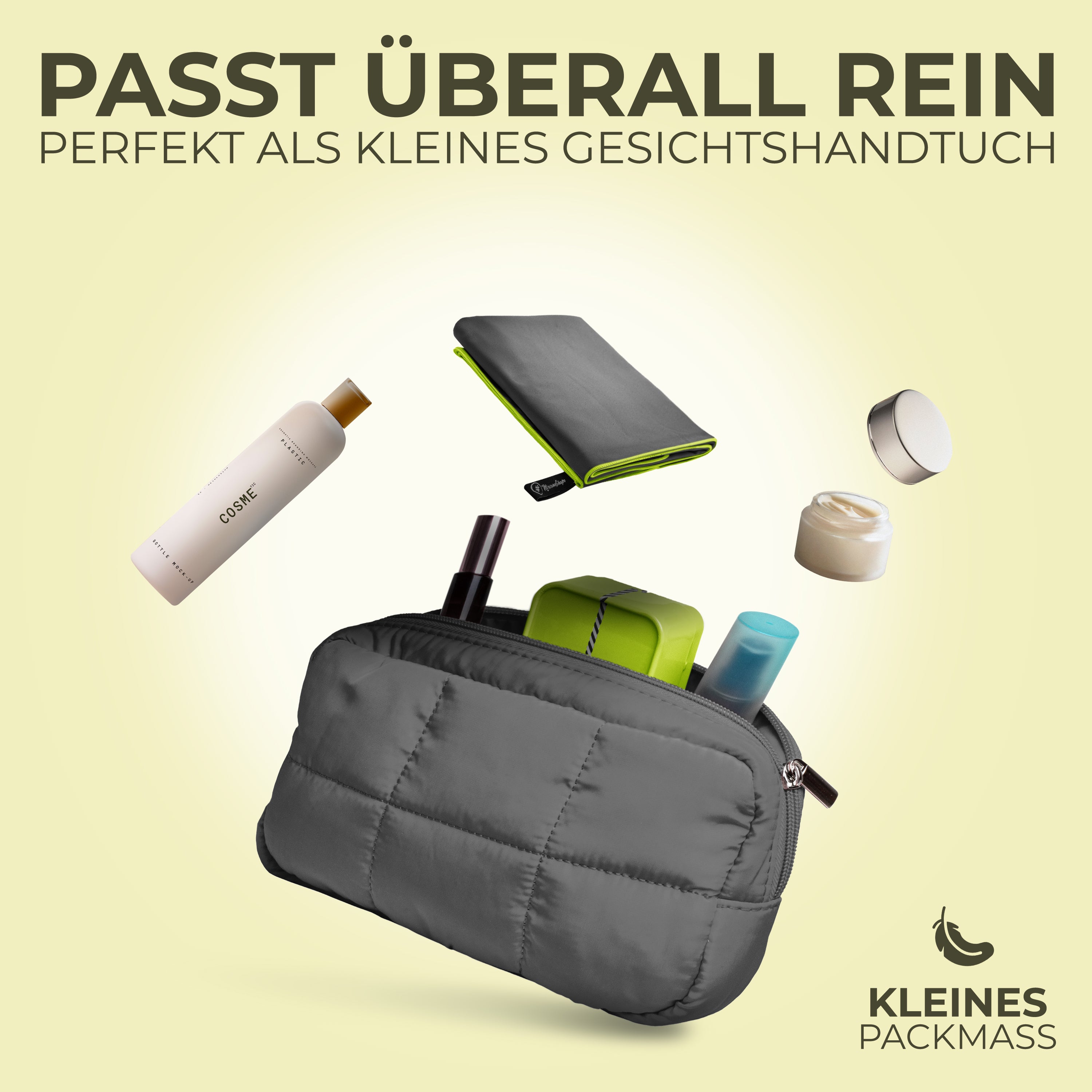 Ultraleichte und schnelltrocknende Mikrofaser Handtücher
