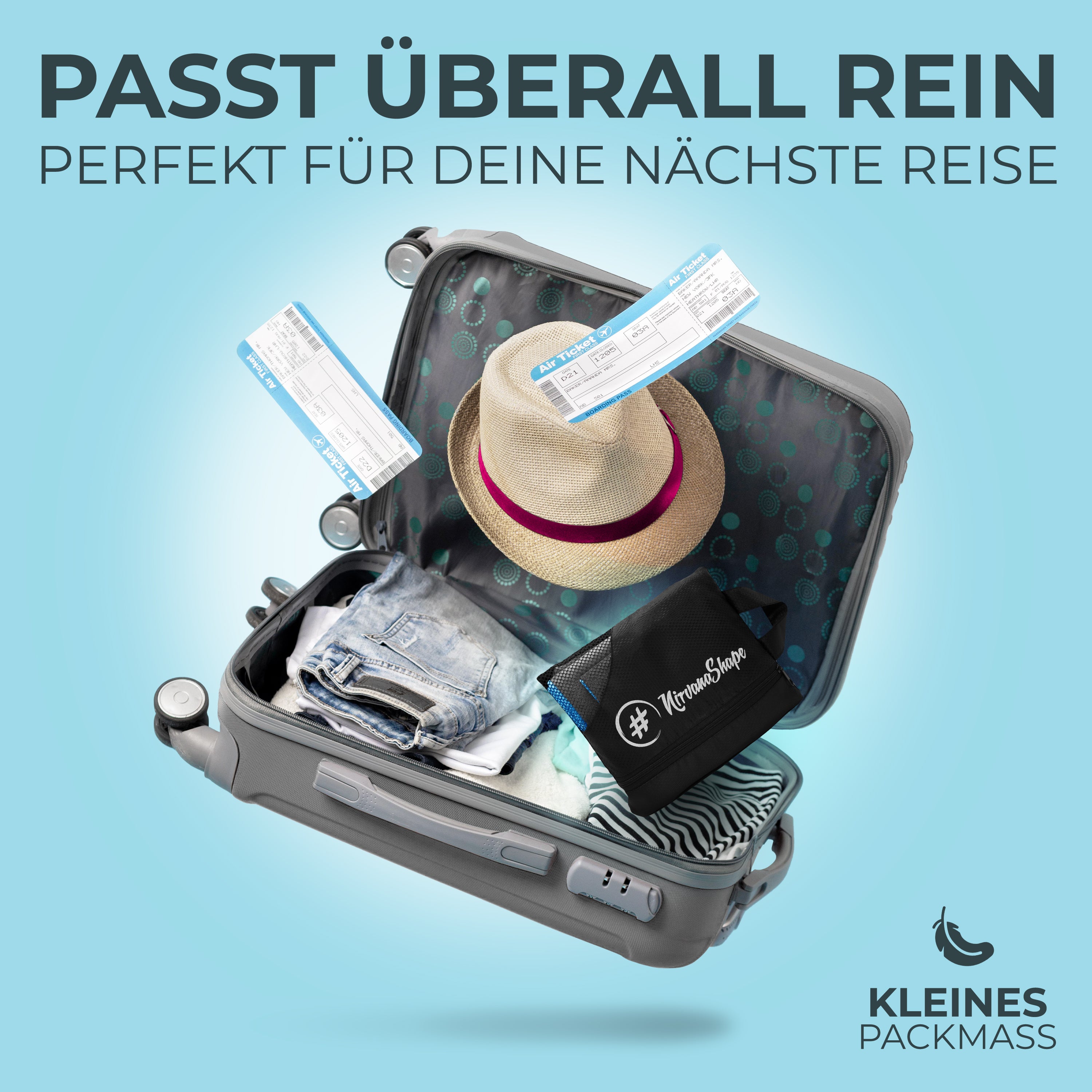 Ultraleichte und schnelltrocknende Mikrofaser Handtücher