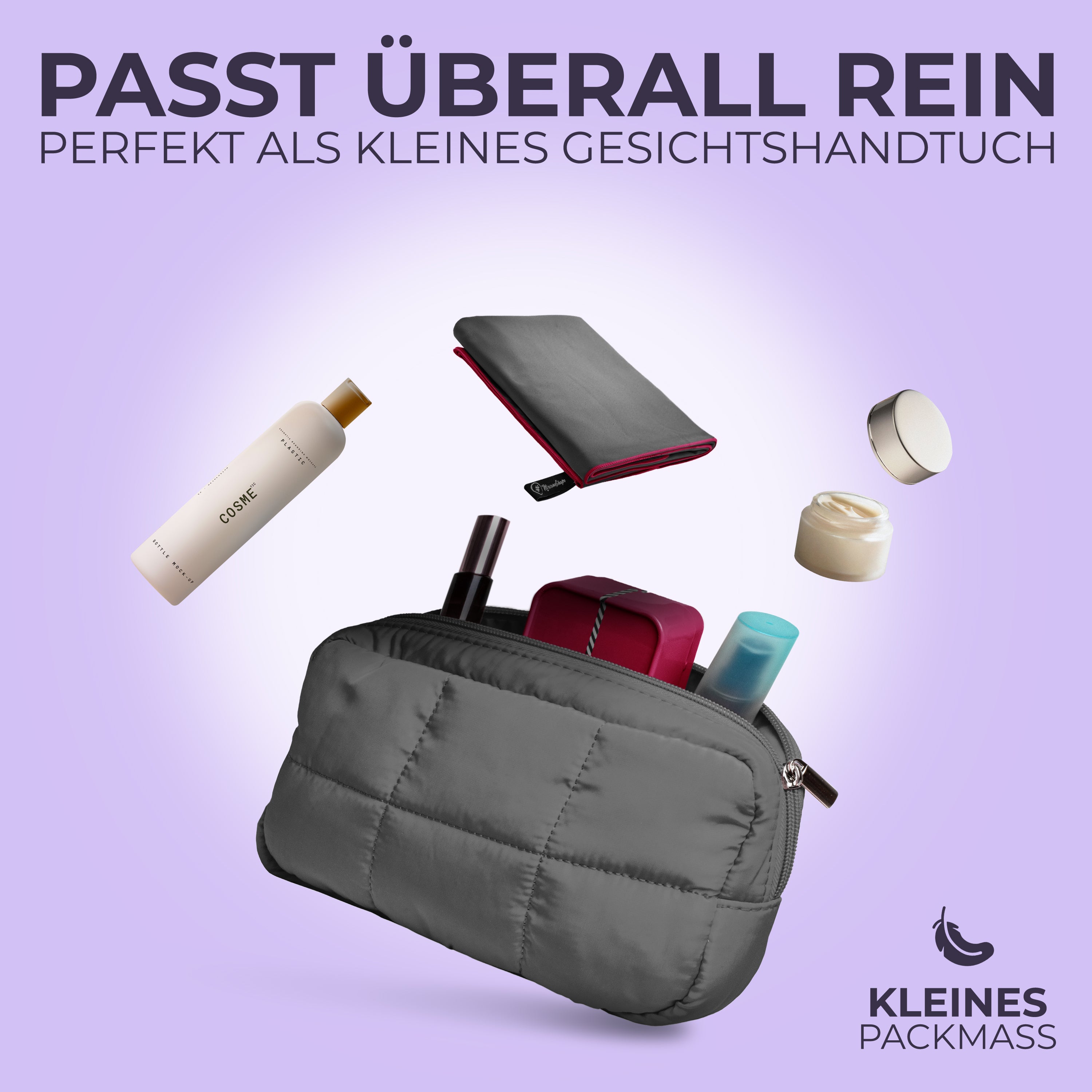 Ultraleichte und schnelltrocknende Mikrofaser Handtücher