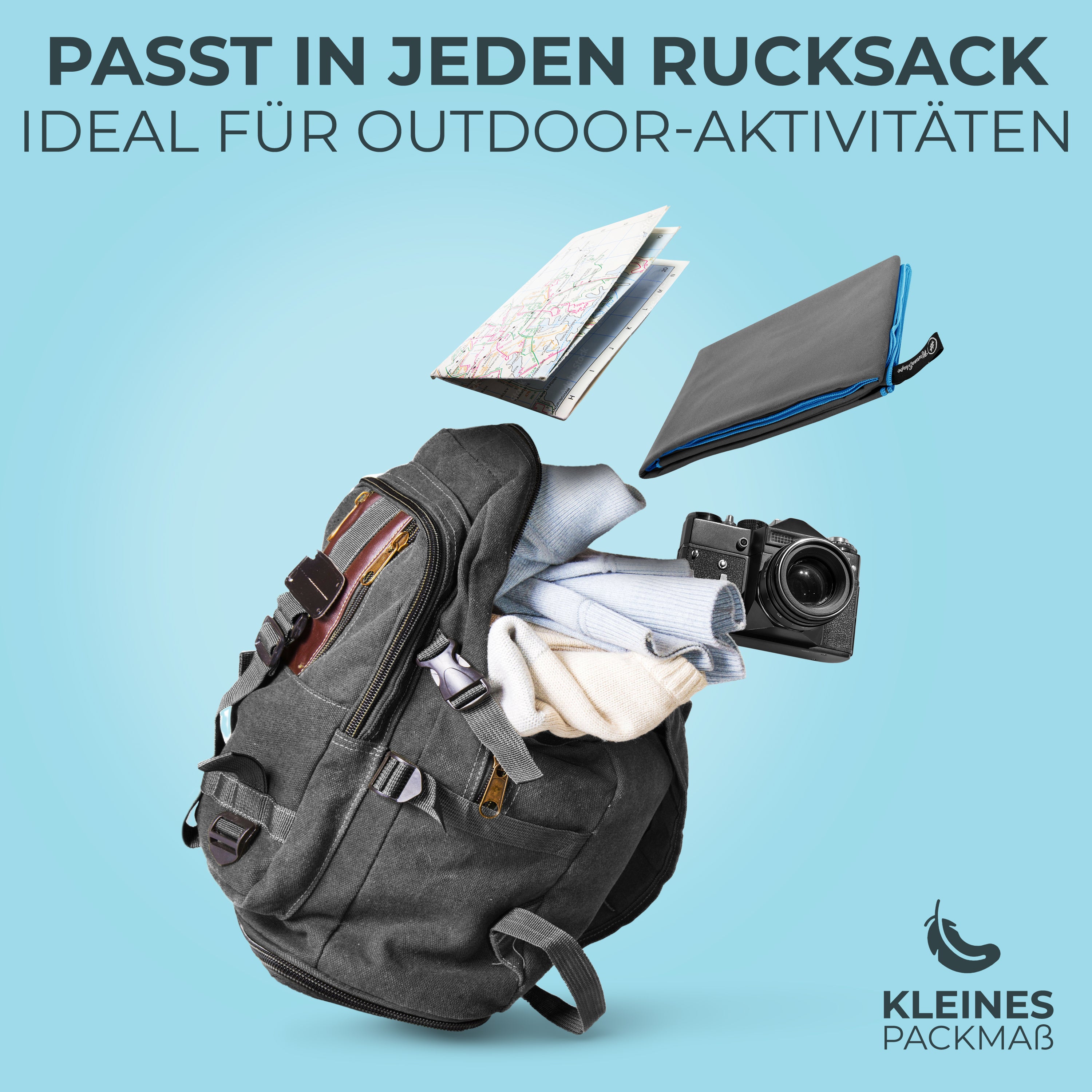 Schnelltrocknendes Reise Handtuch