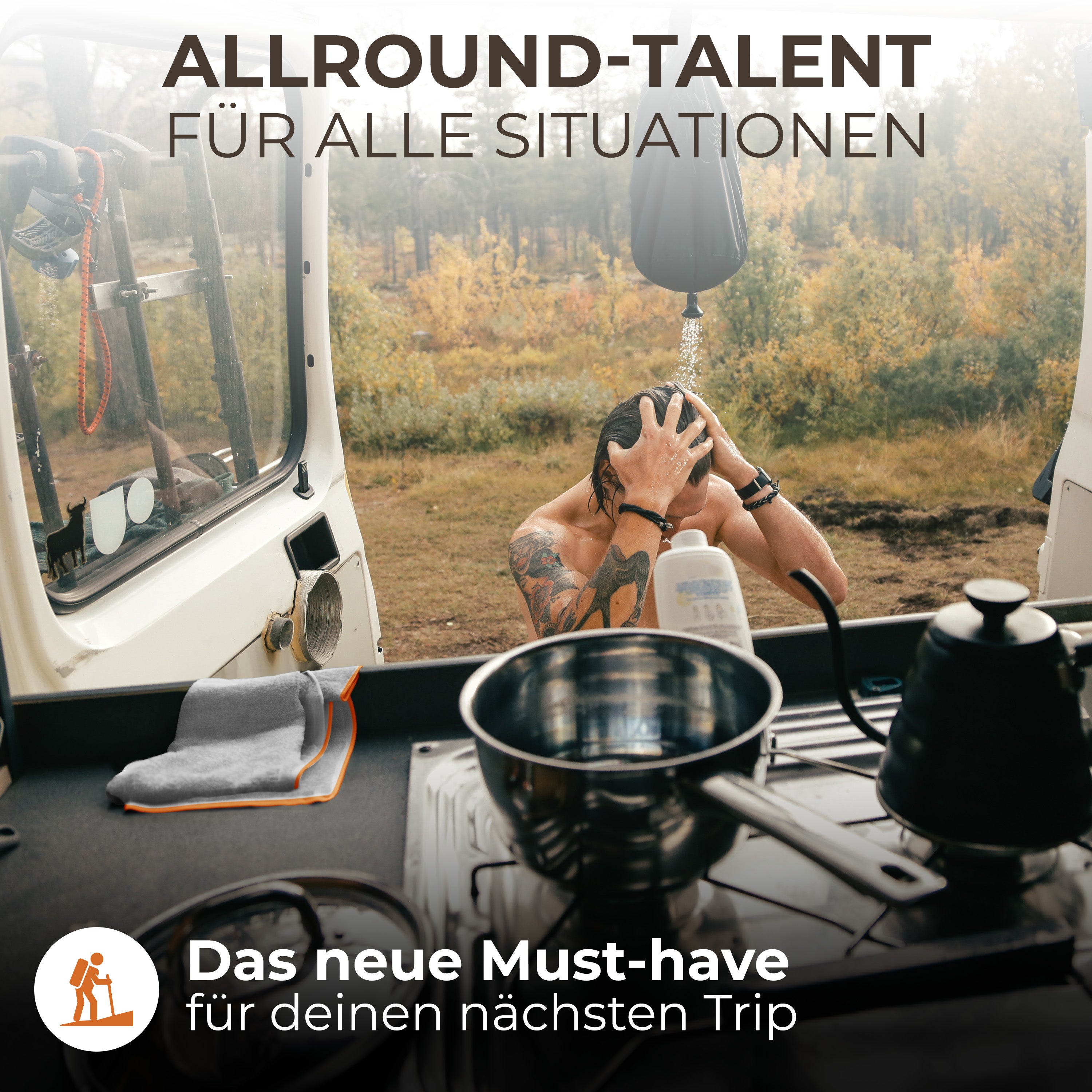 Schnelltrocknendes Reise Handtuch