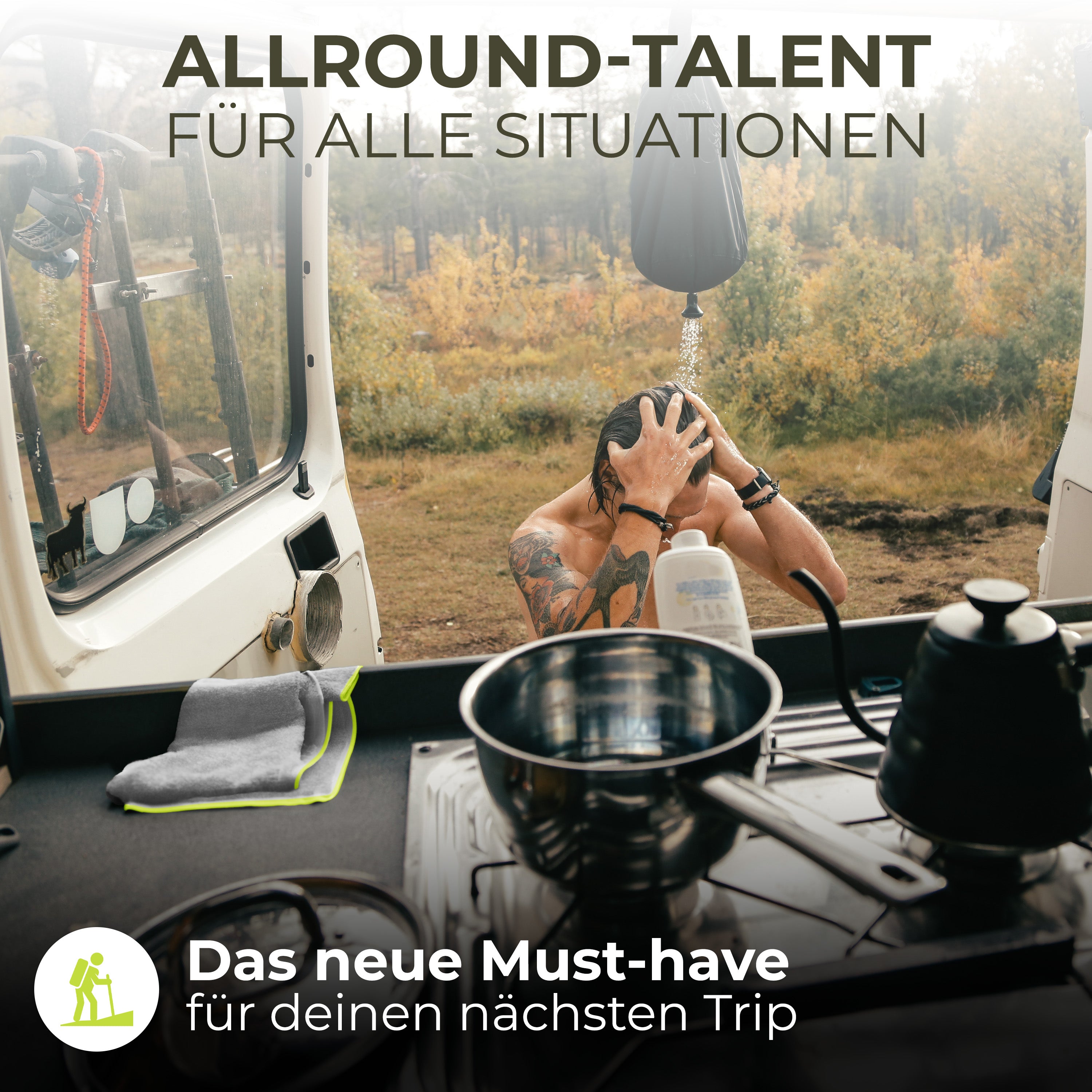 Schnelltrocknendes Reise Handtuch