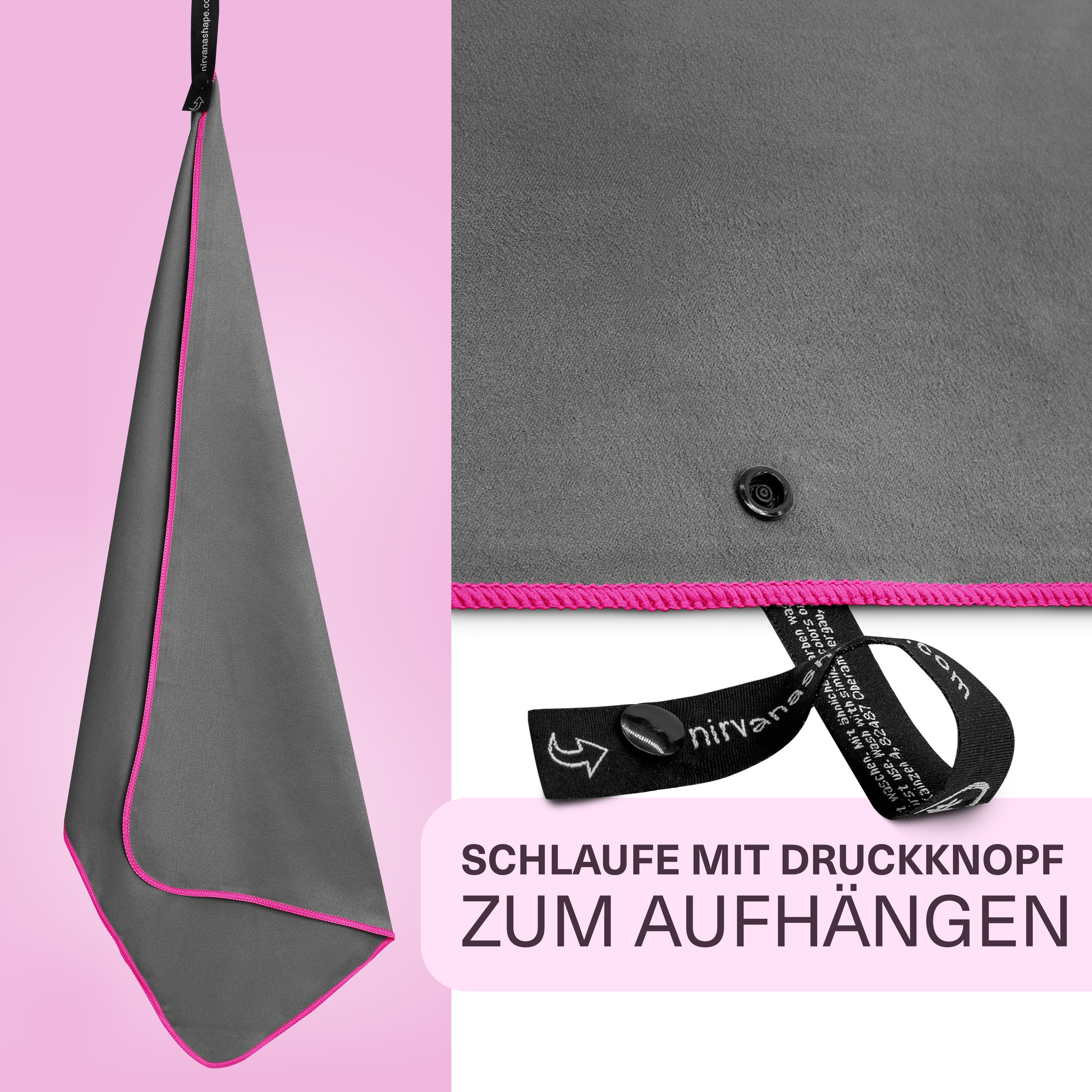 Ultraleichte und schnelltrocknende Mikrofaser Handtücher