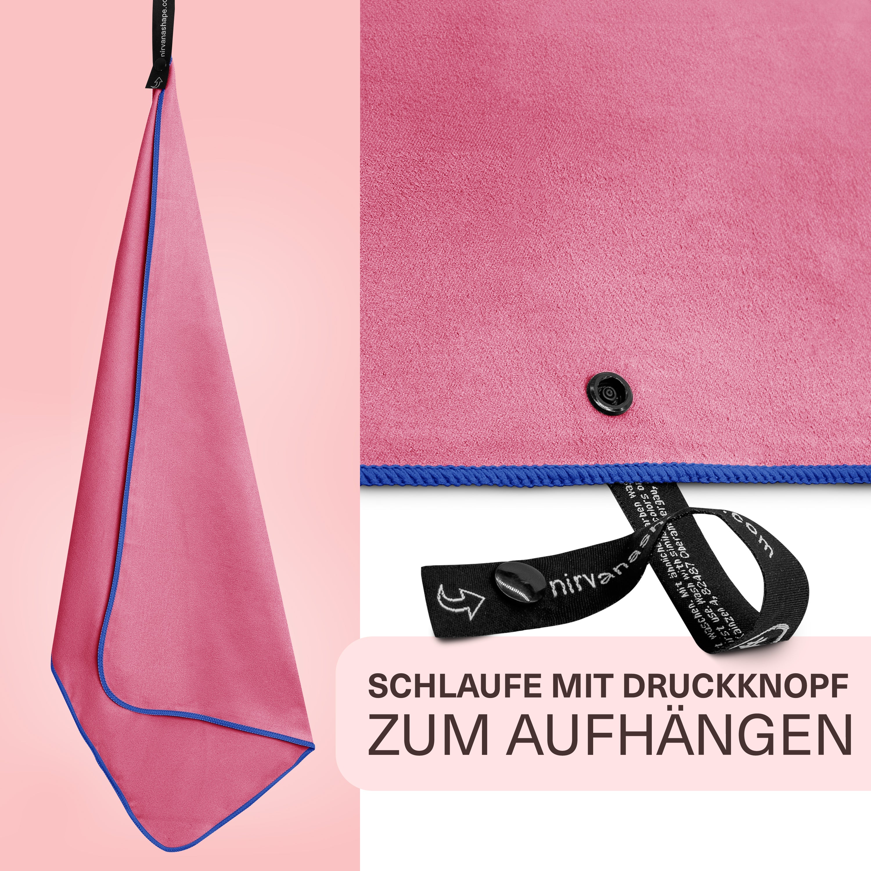 Ultraleichte und schnelltrocknende Mikrofaser Handtücher