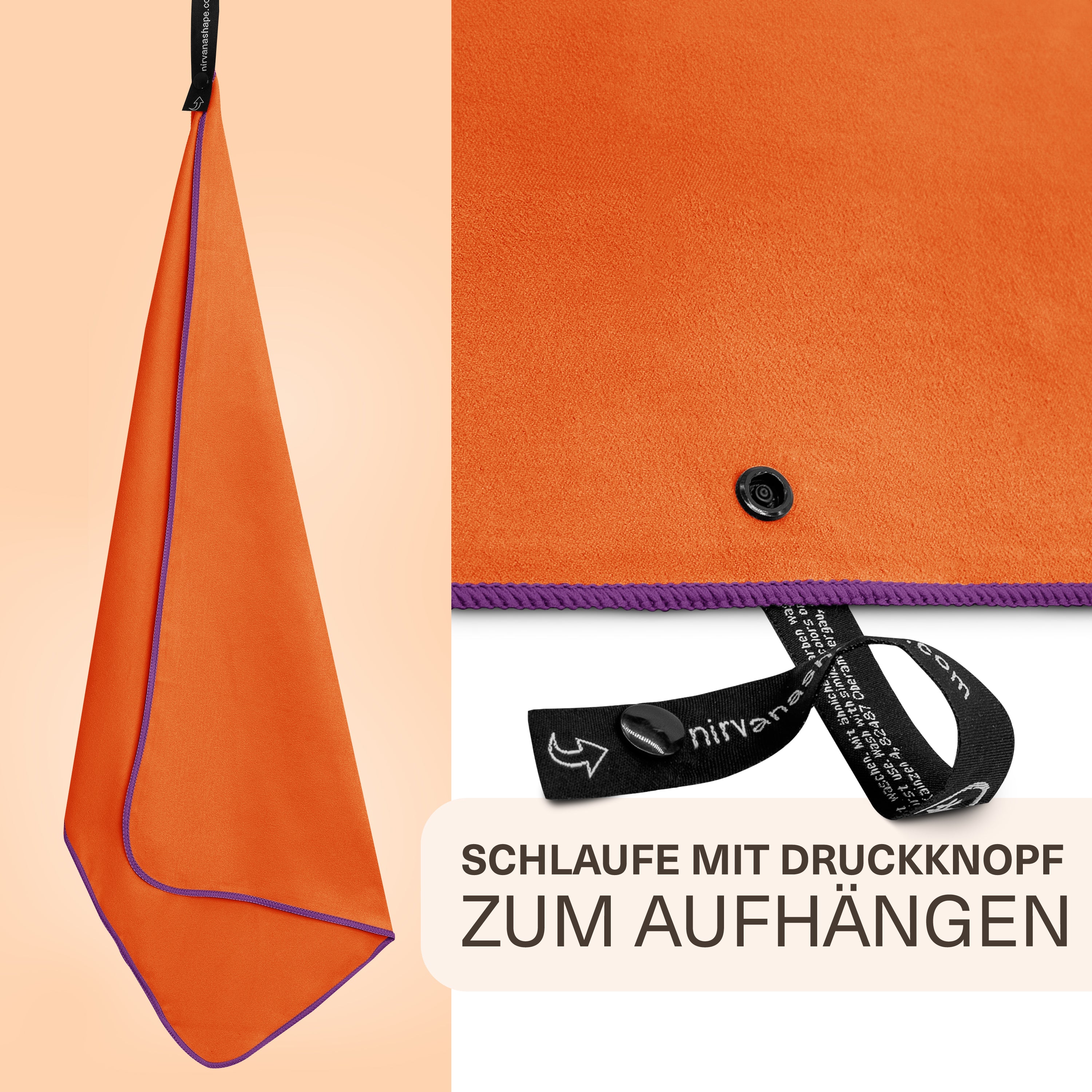 Ultraleichte und schnelltrocknende Mikrofaser Handtücher