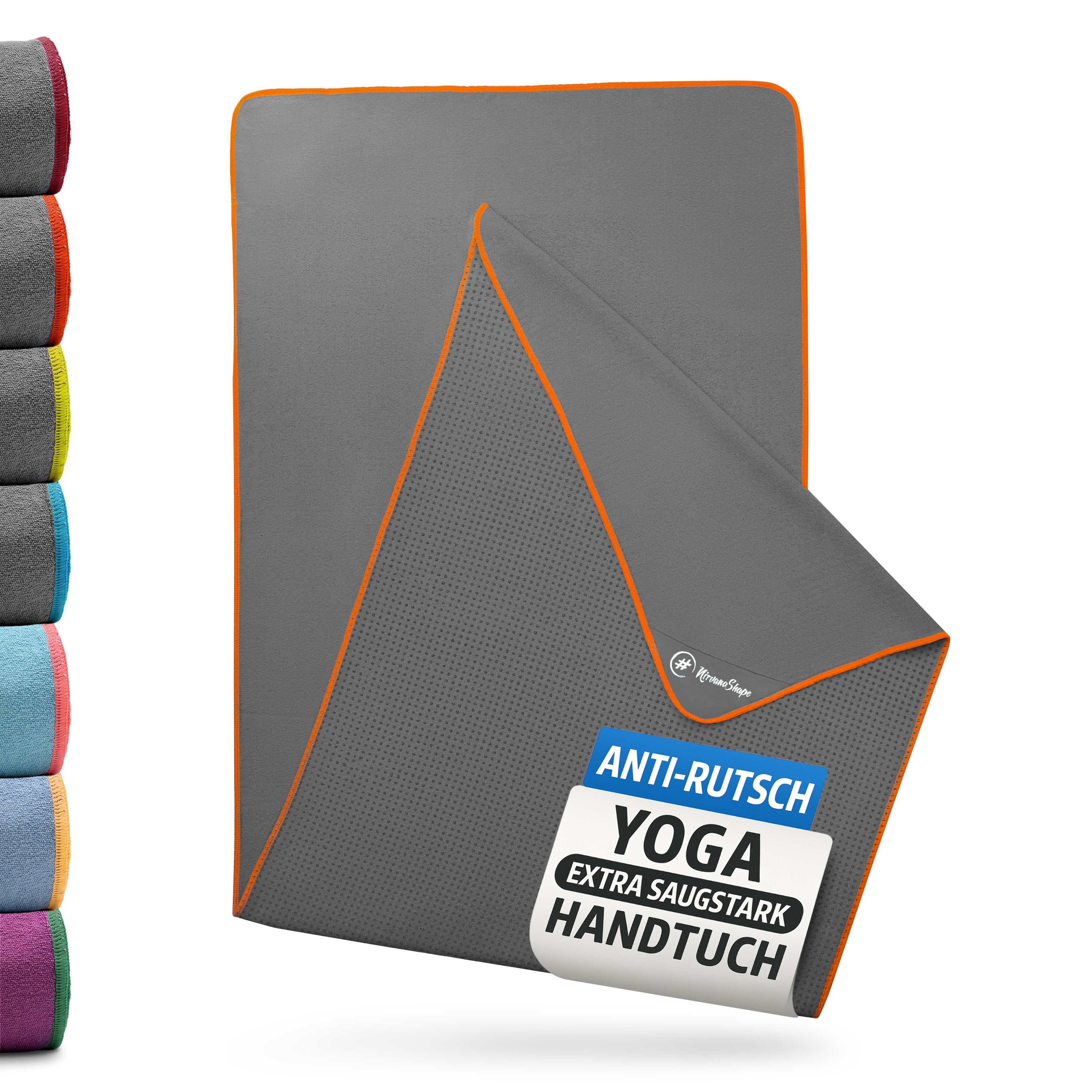 Rutschfestes Yoga Handtuch