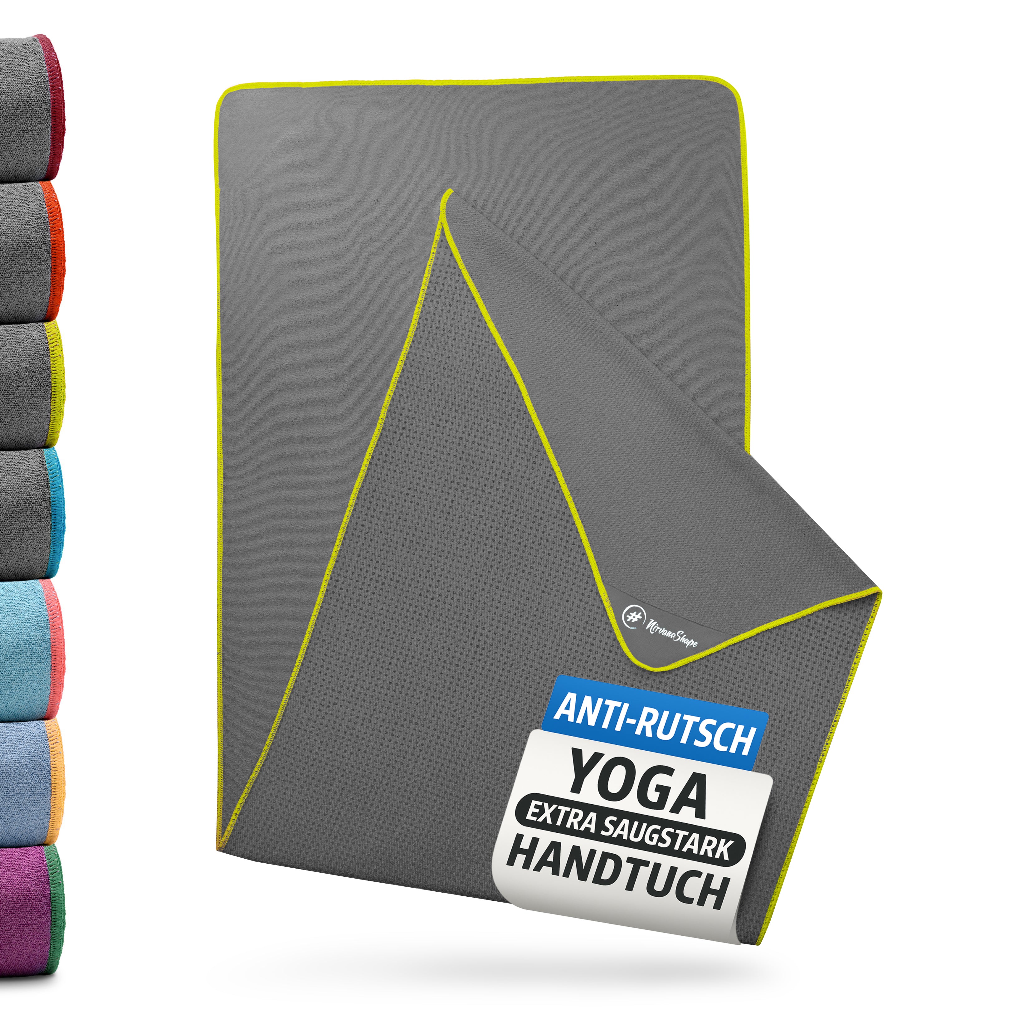 Rutschfestes Yoga Handtuch