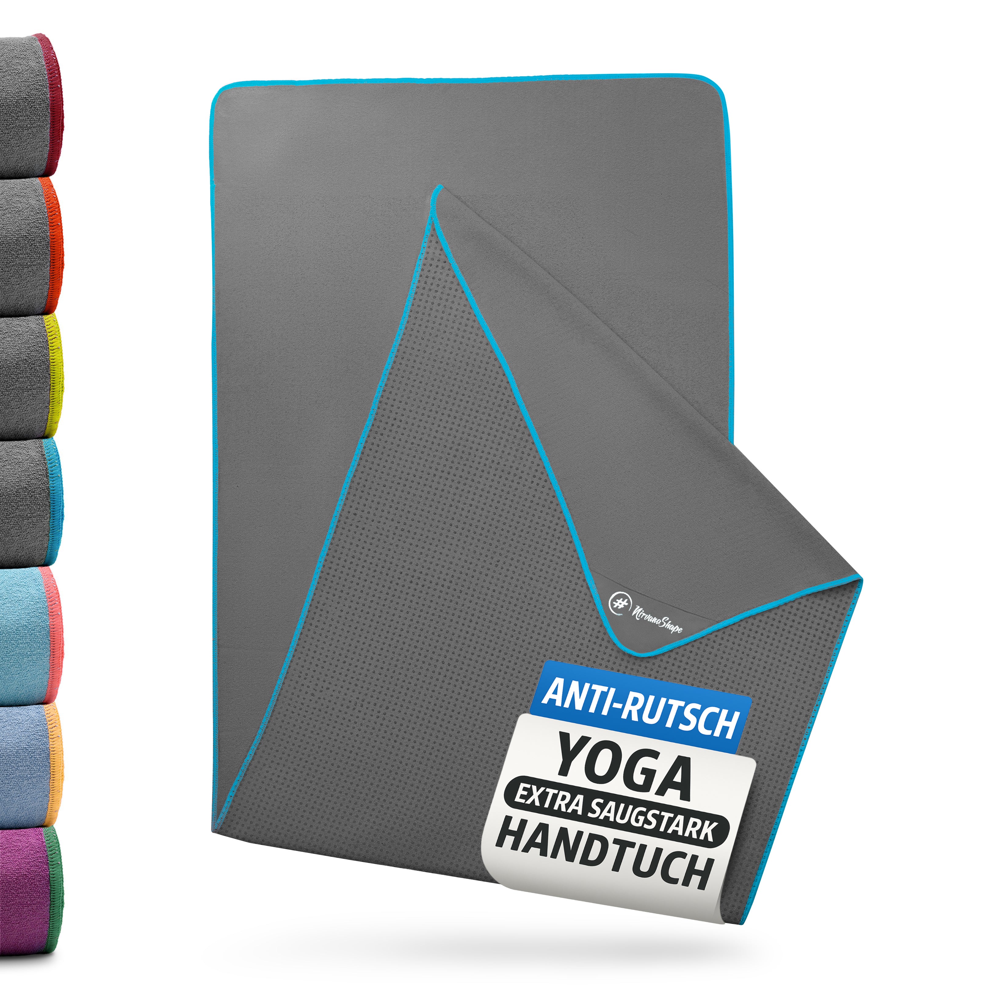 Rutschfestes Yoga Handtuch