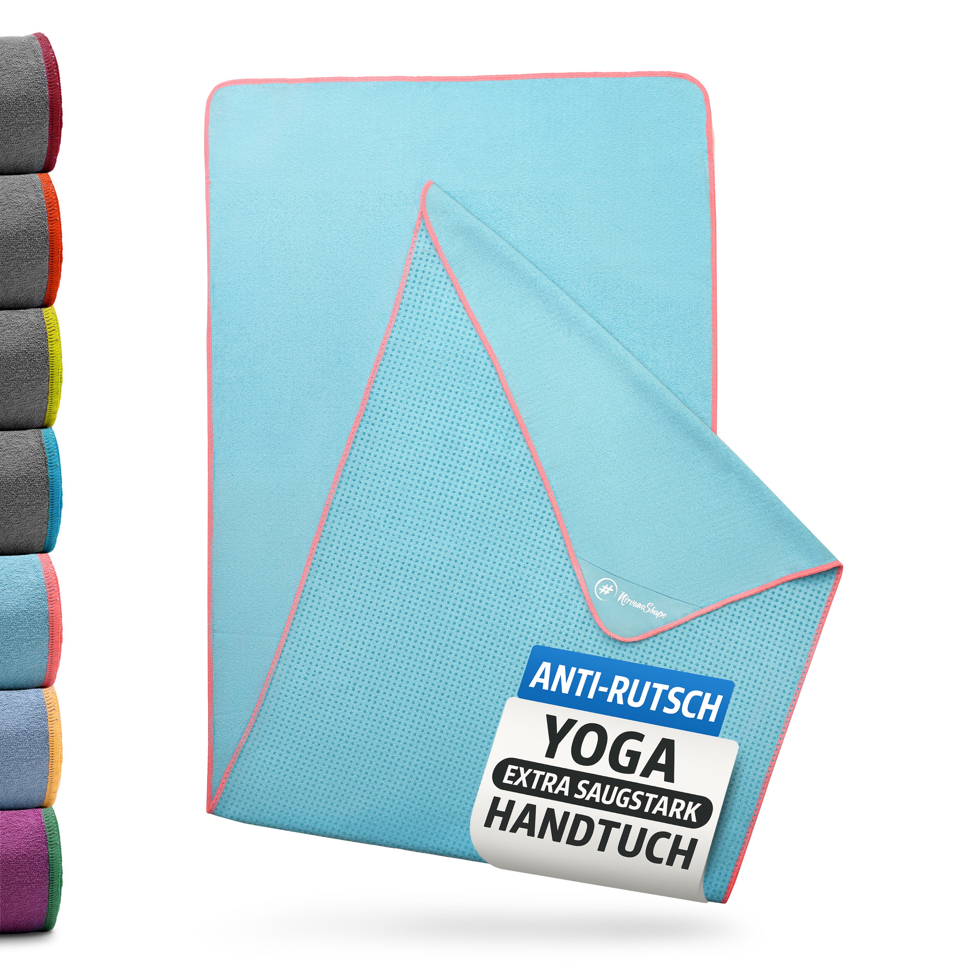 Rutschfestes Yoga Handtuch