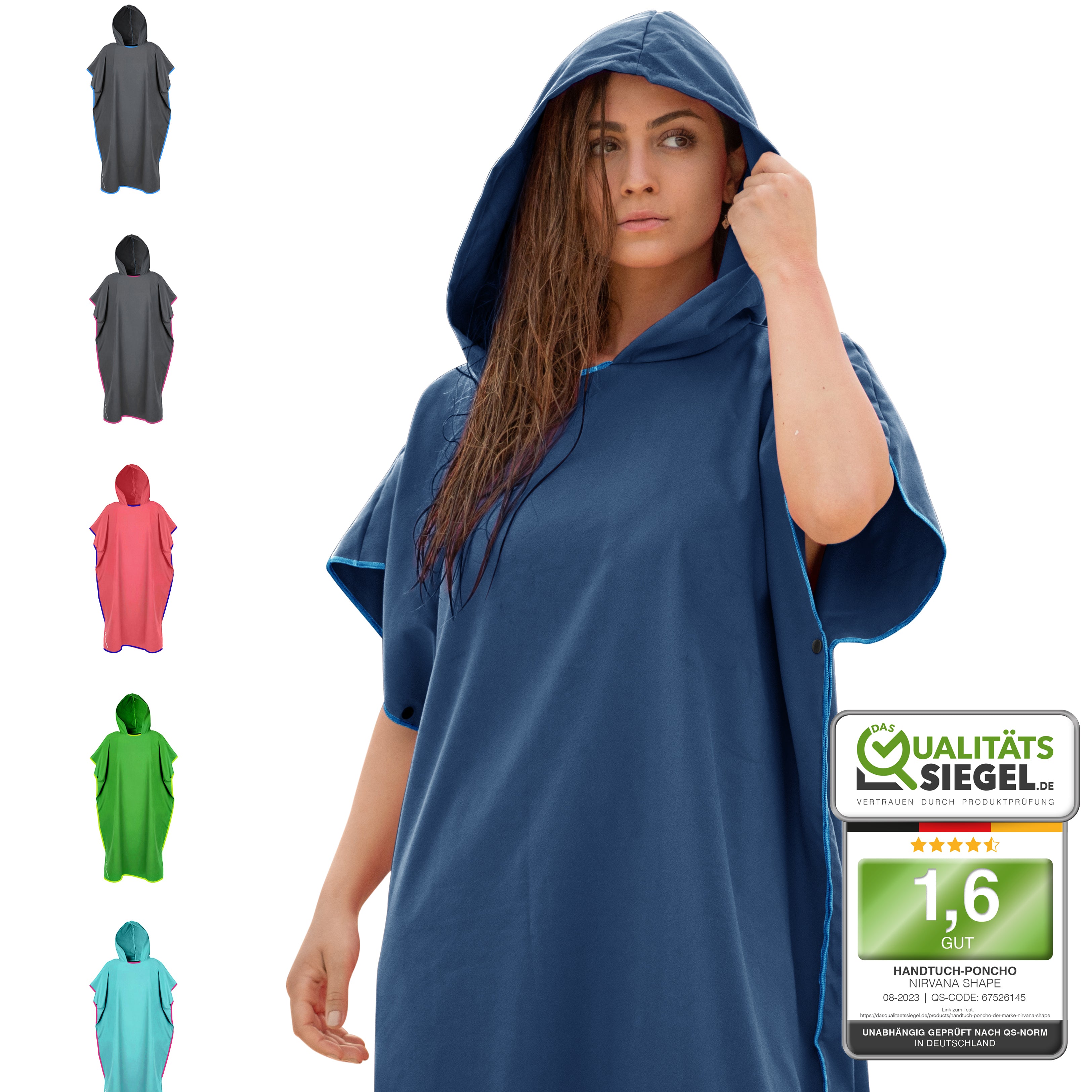 Vielseitiger und Kompakter Surfponcho