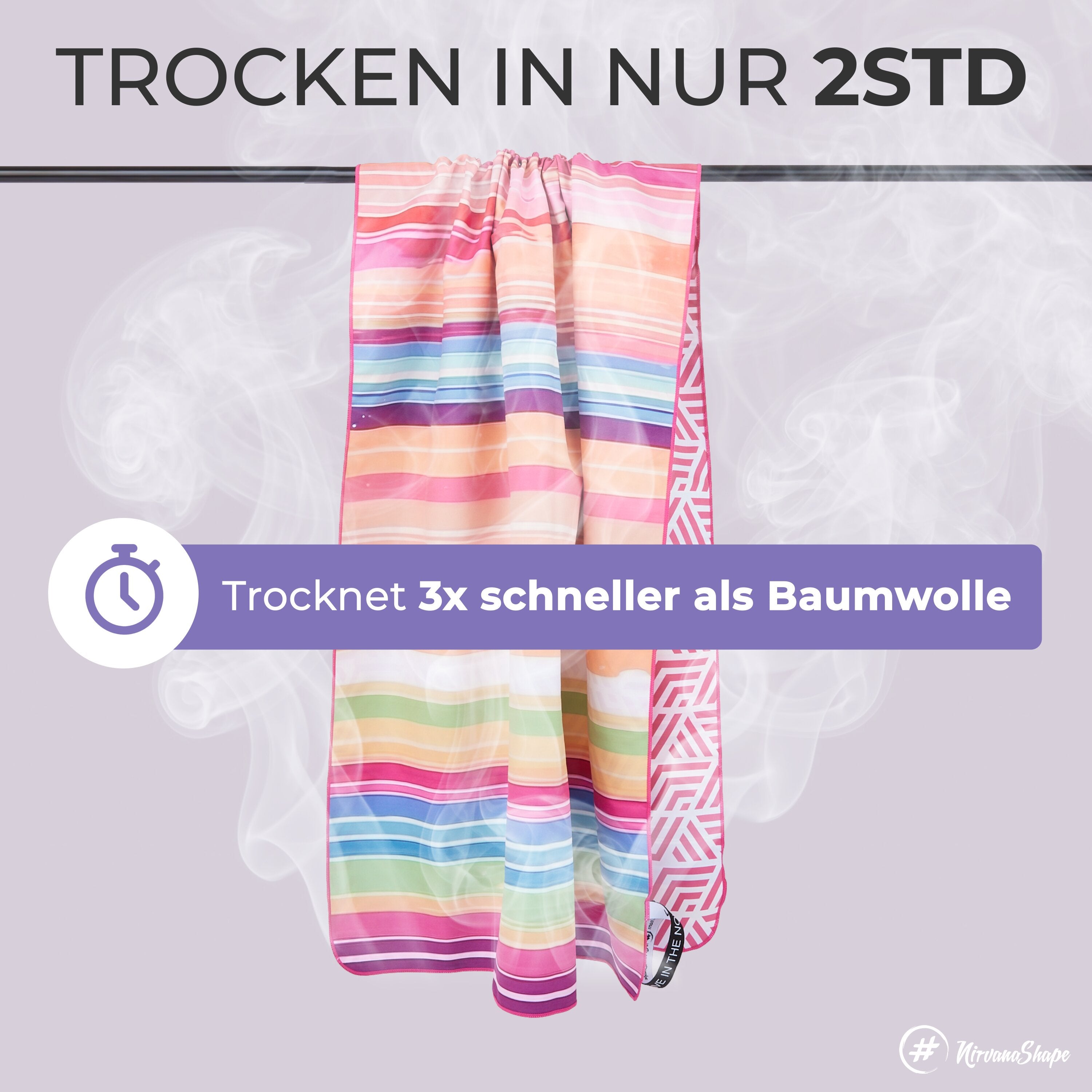 Strandtuch XXL - Strandhandtuch, Mikrofaser Badetuch, Handtuch