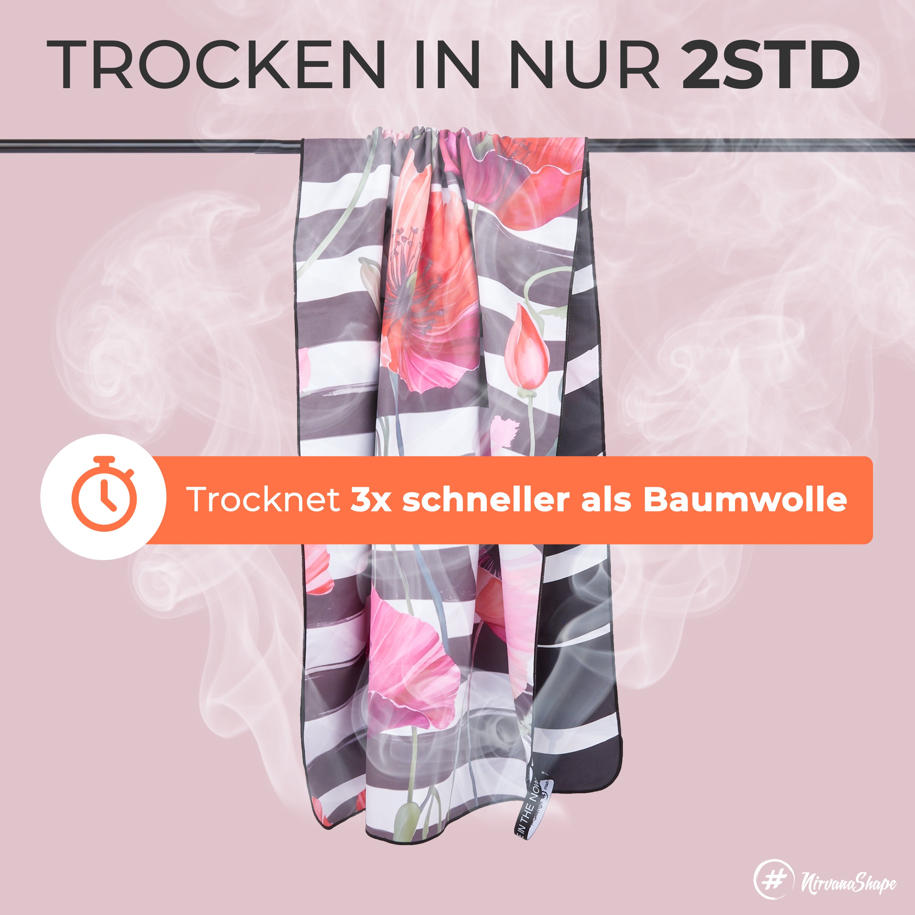 Strandtuch XXL - Strandhandtuch, Mikrofaser Badetuch, Handtuch