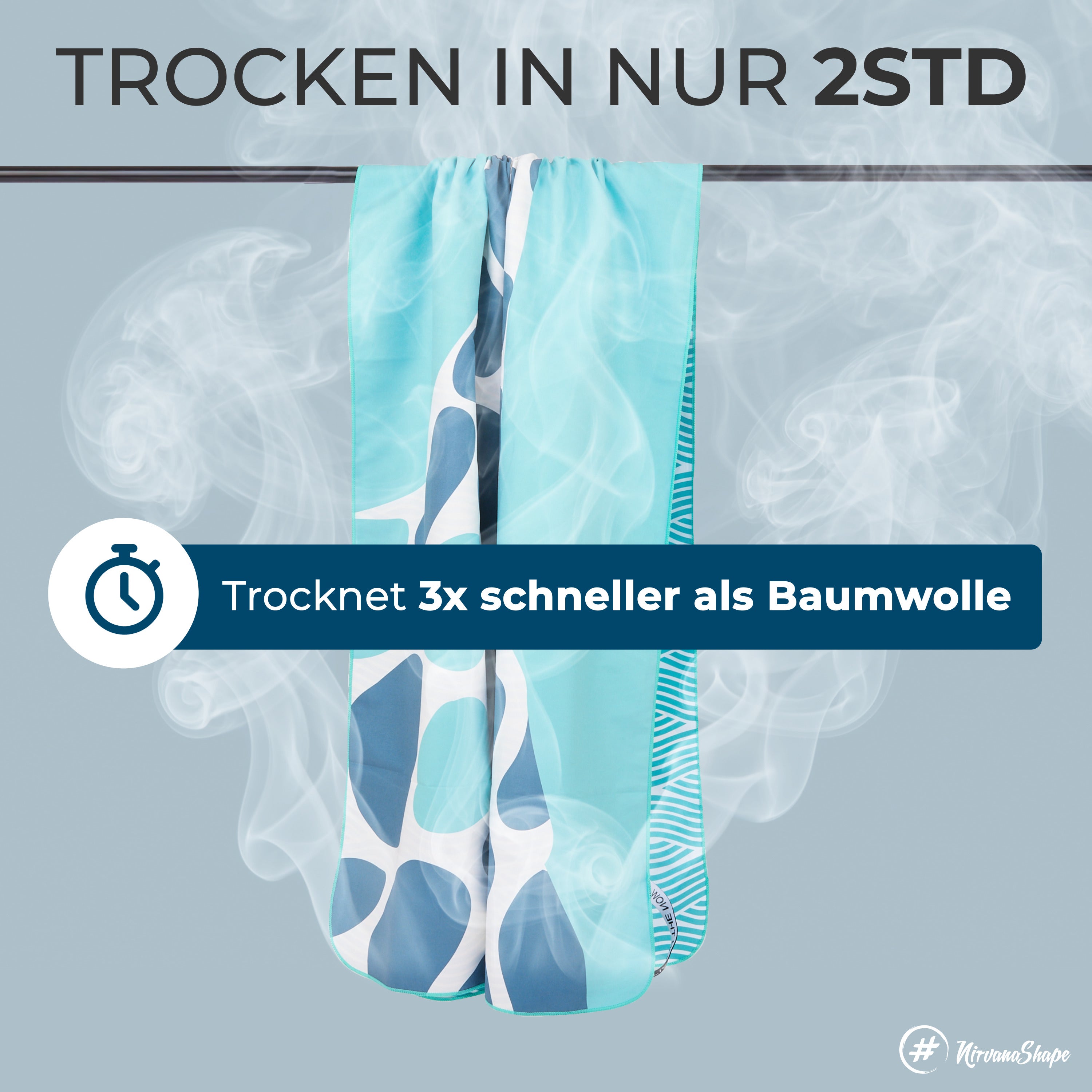 Strandtuch XXL - Strandhandtuch, Mikrofaser Badetuch, Handtuch
