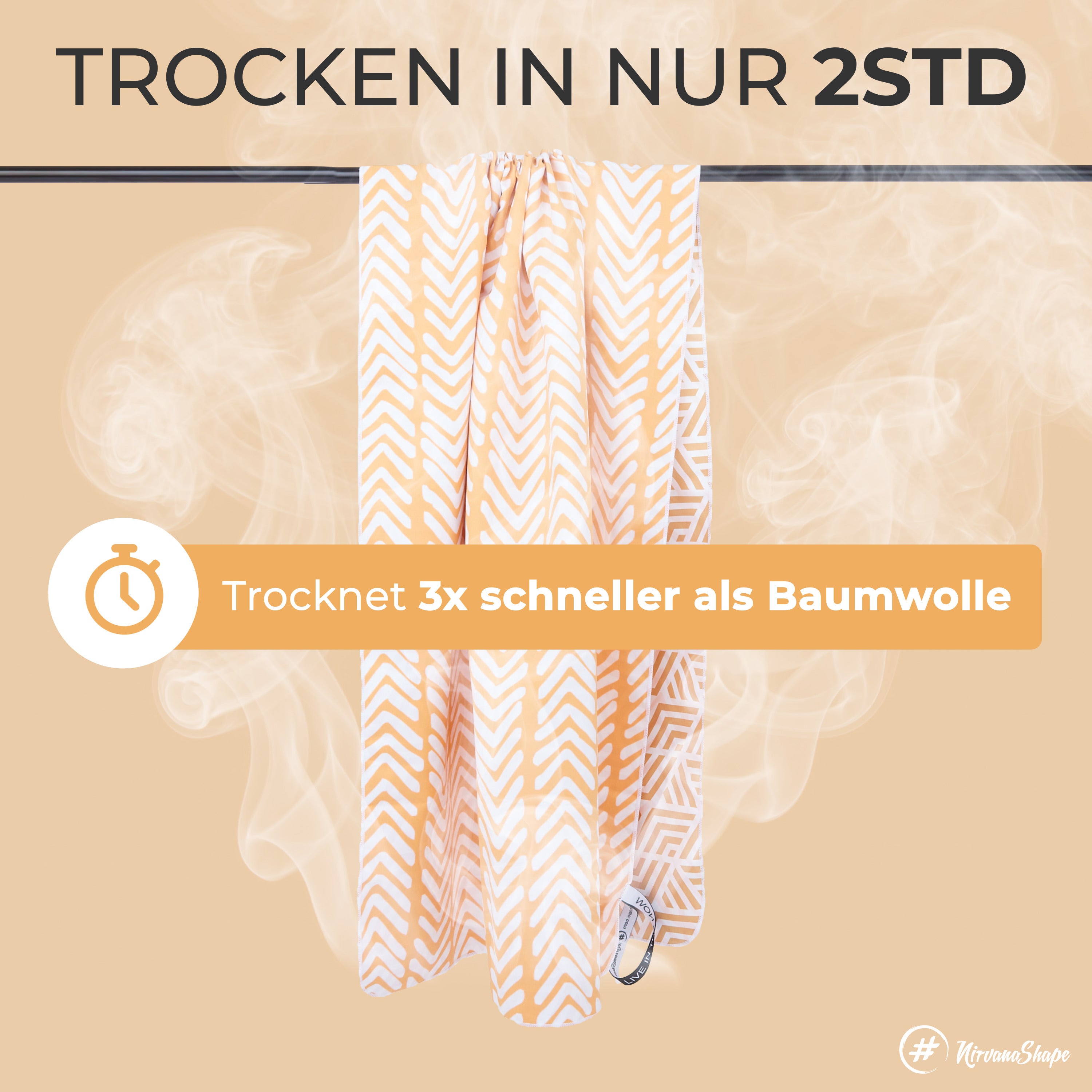 Strandtuch XXL - Strandhandtuch, Mikrofaser Badetuch, Handtuch