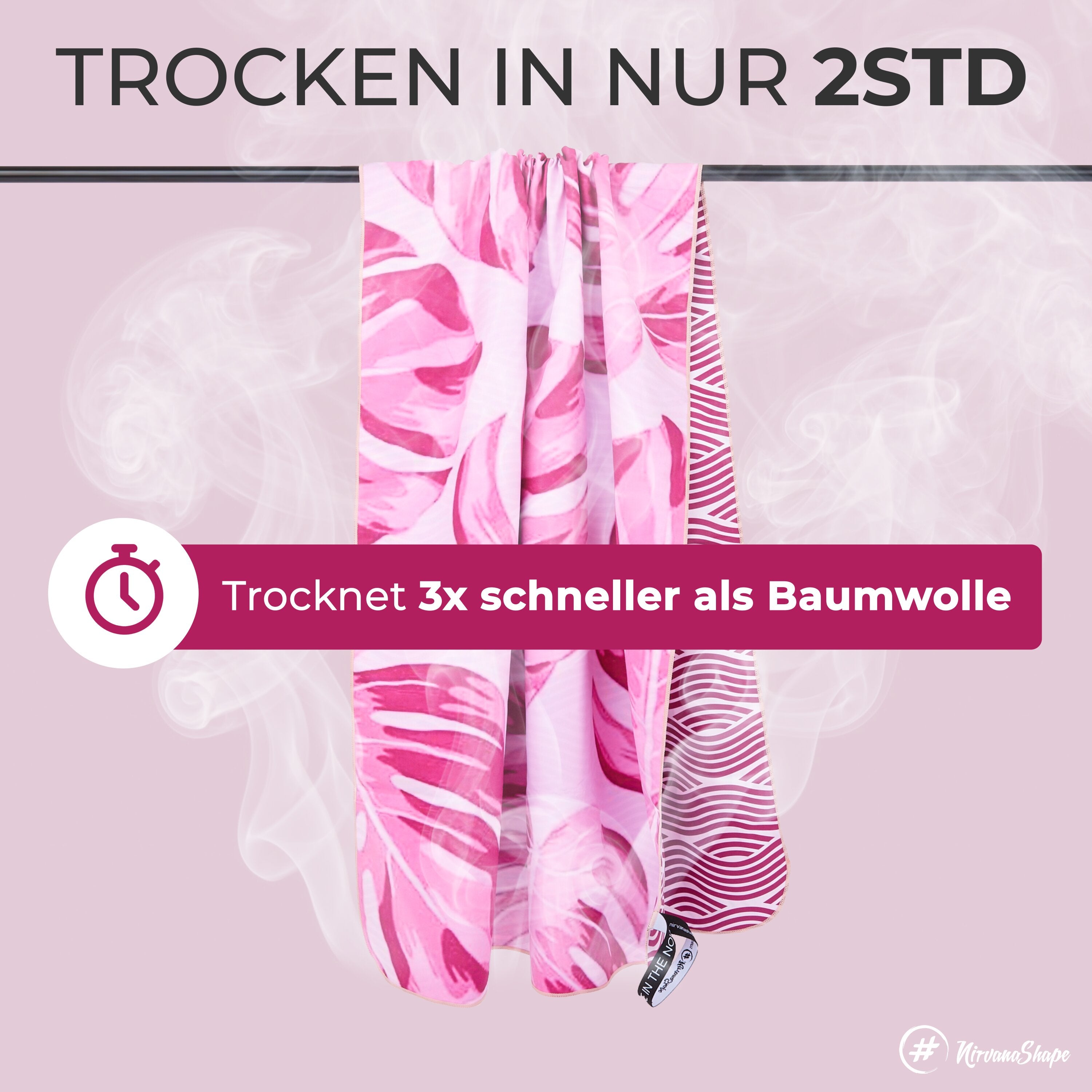 Strandtuch XXL - Strandhandtuch, Mikrofaser Badetuch, Handtuch
