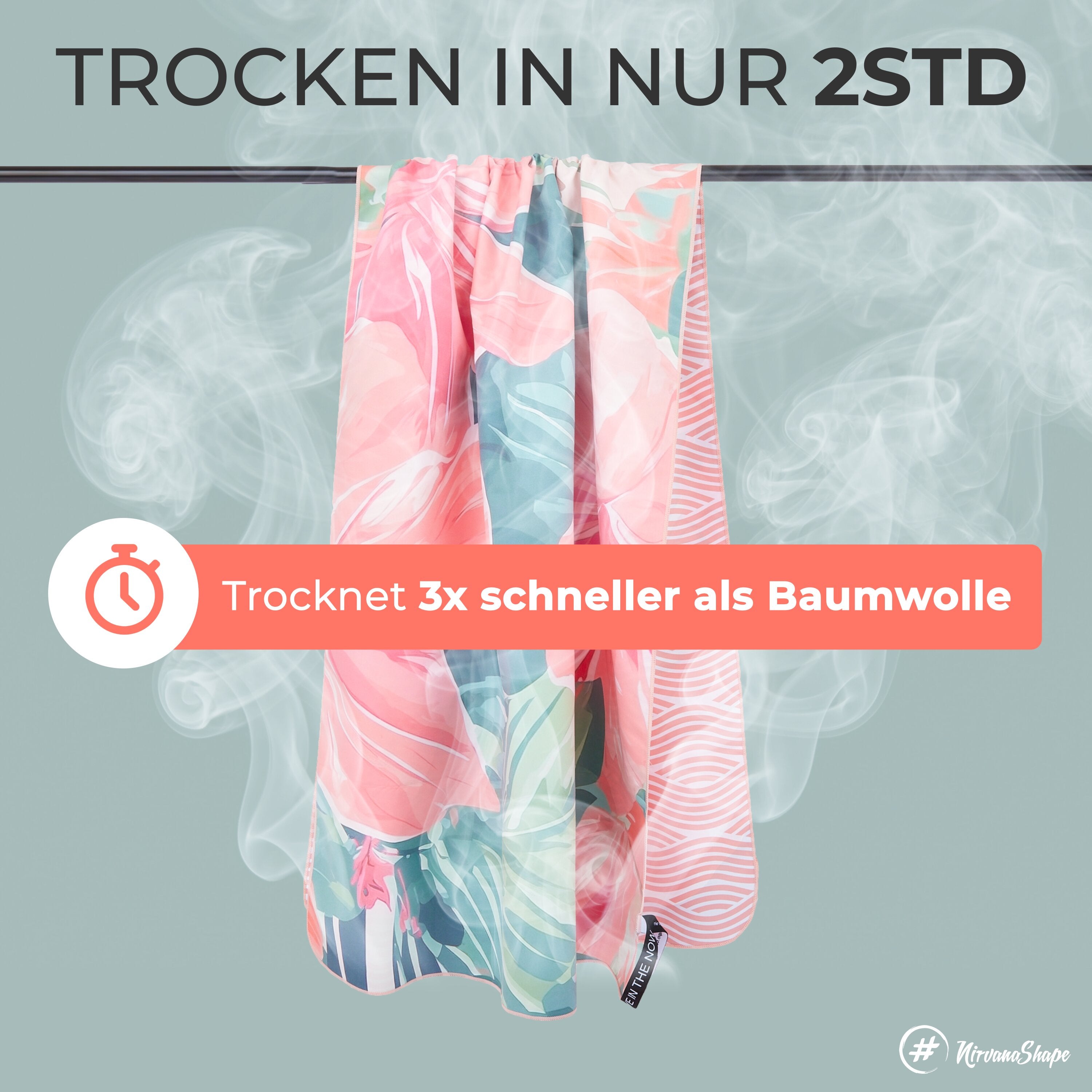 Strandtuch XXL - Strandhandtuch, Mikrofaser Badetuch, Handtuch
