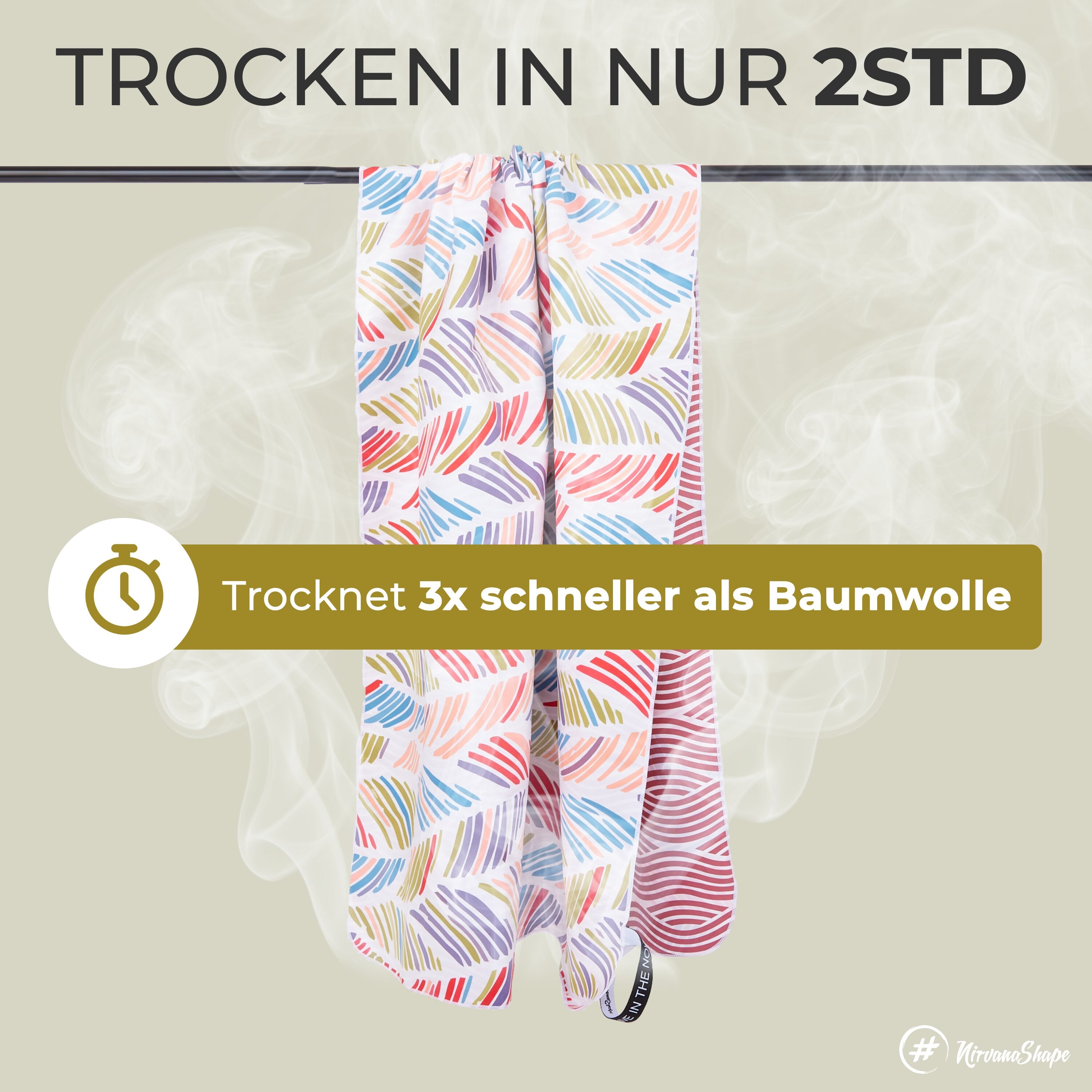 Strandtuch XXL - Strandhandtuch, Mikrofaser Badetuch, Handtuch