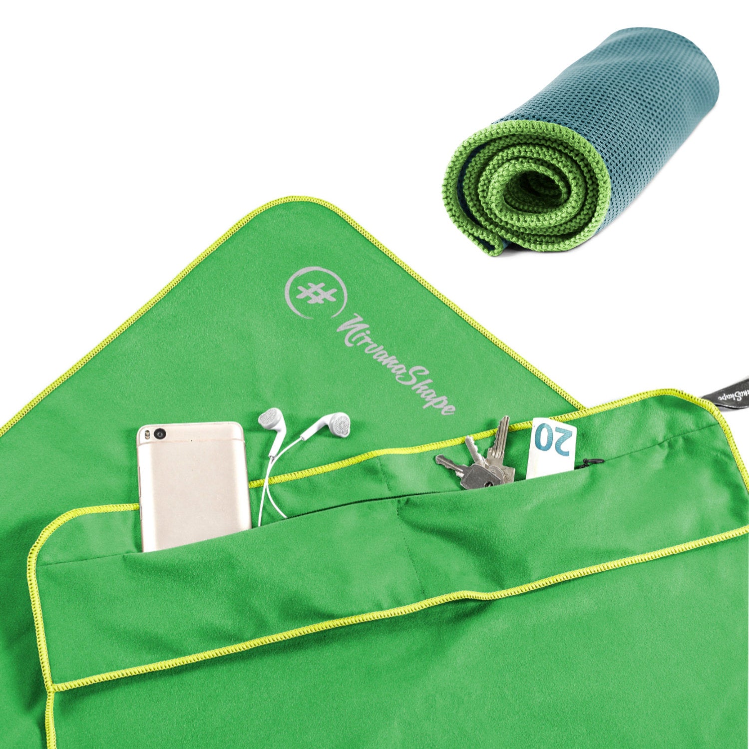 Dein 2er-Fitness-Set: FITNESS-HANDTUCH + KÜHL-TUCH zum Setpreis