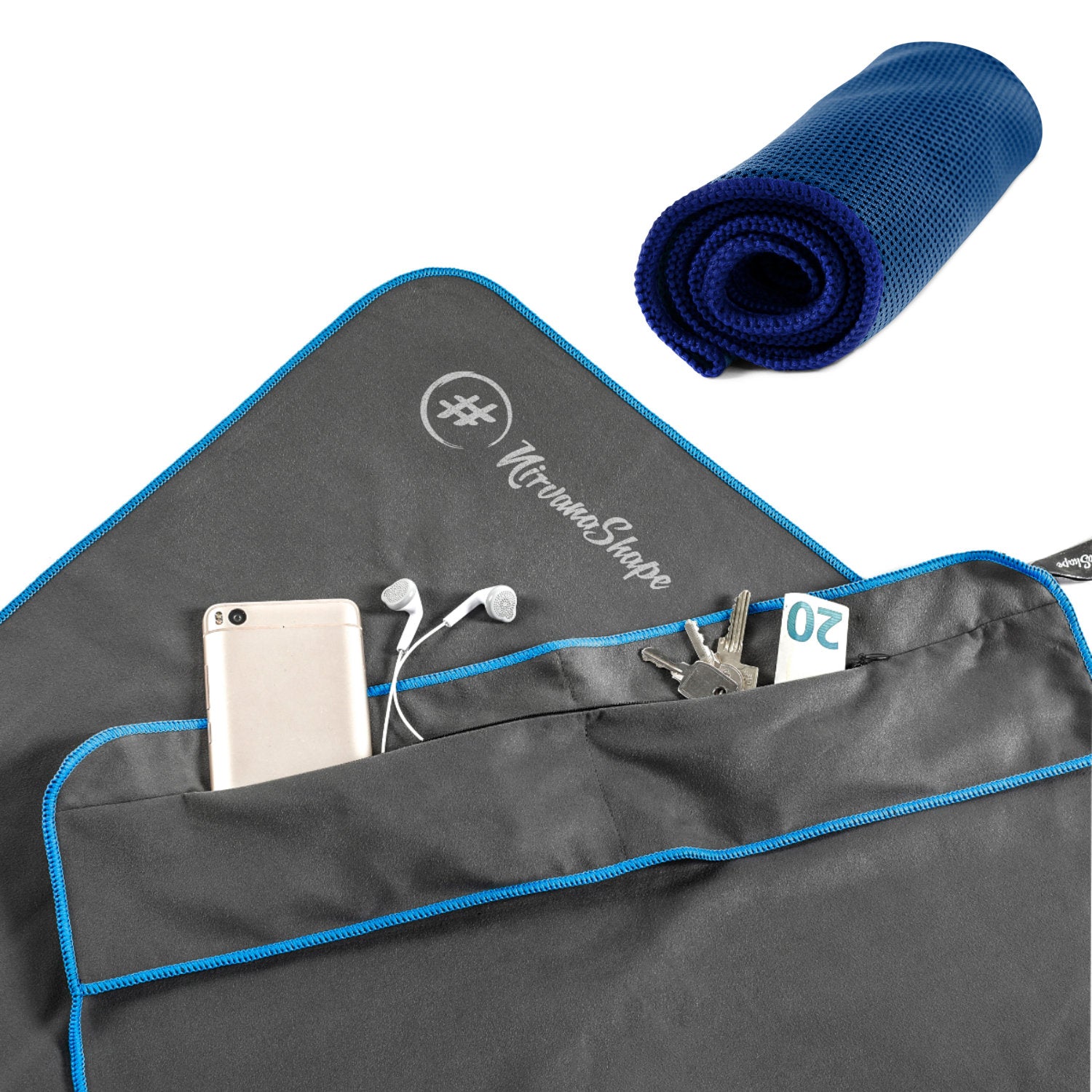 Dein 2er-Fitness-Set: FITNESS-HANDTUCH + KÜHL-TUCH zum Setpreis