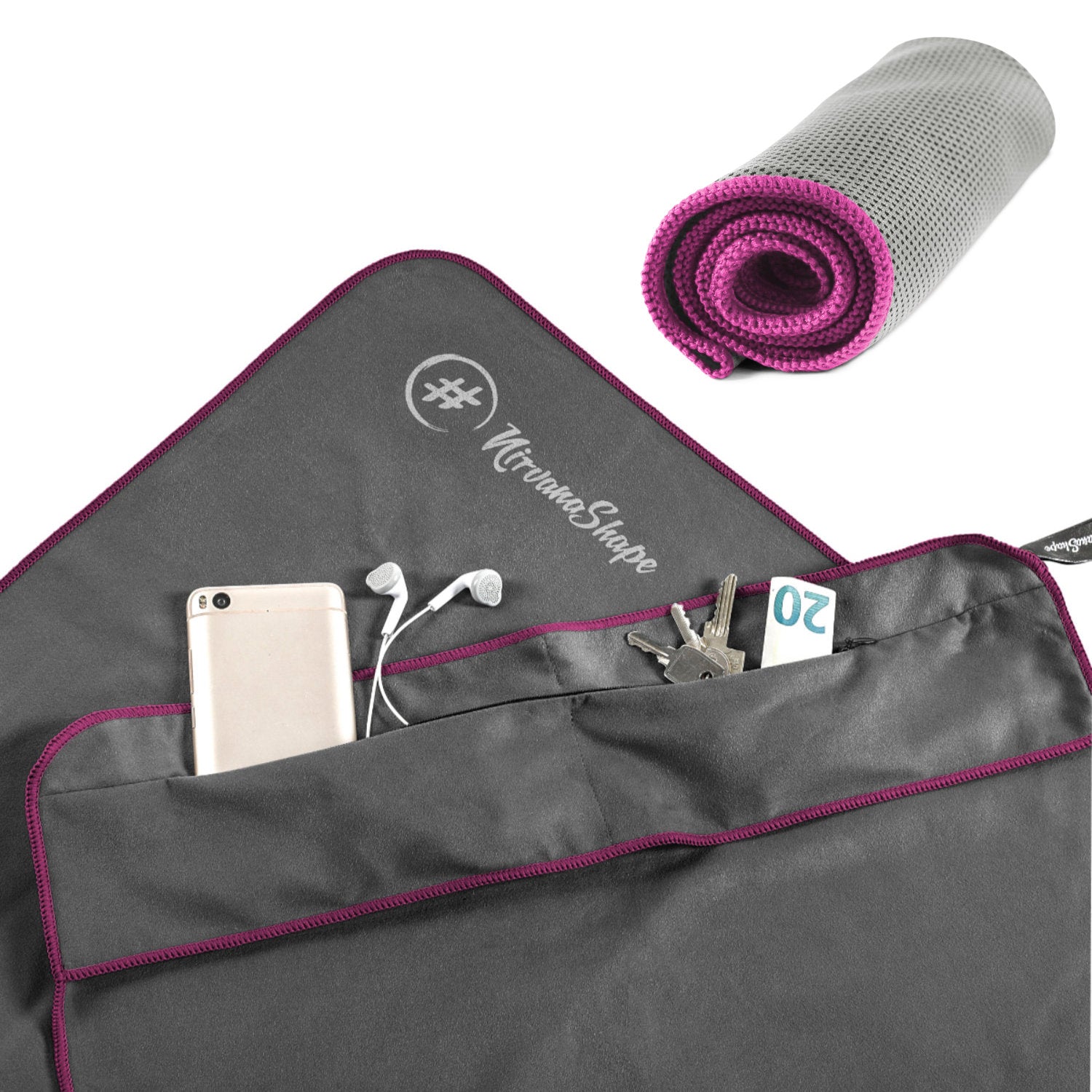 Dein 2er-Fitness-Set: FITNESS-HANDTUCH + KÜHL-TUCH zum Setpreis