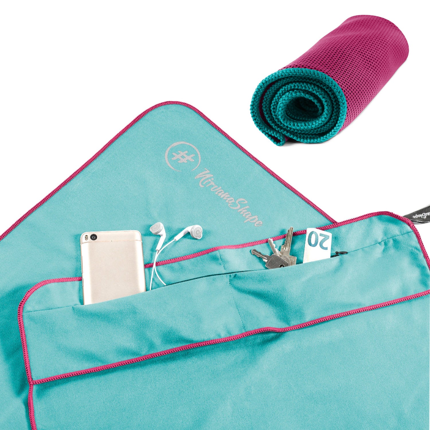 Dein 2er-Fitness-Set: FITNESS-HANDTUCH + KÜHL-TUCH zum Setpreis