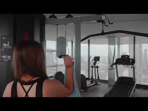 Ultrakompaktes Fitnessstudio Handtuch mit starkem Magnet-Clip